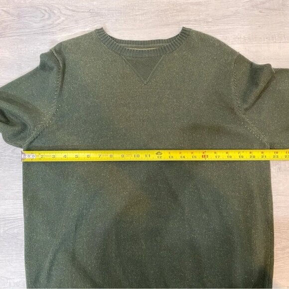 Jack & Jones L Jacob Crew Neck in Hunter Green 100% Cotton - Picture 9 of 16